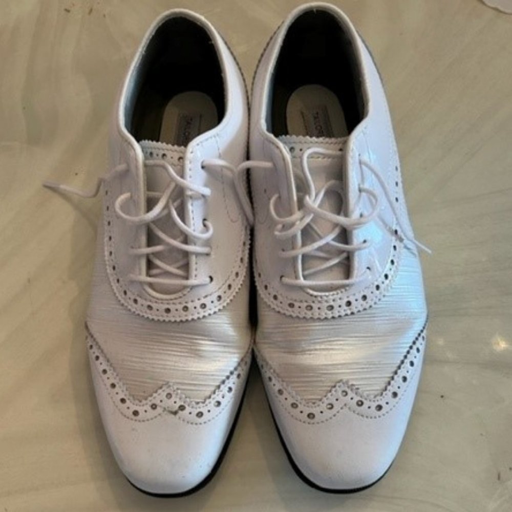 FootJoy Golf Shoes Tailored Collection Spikeless size 7W